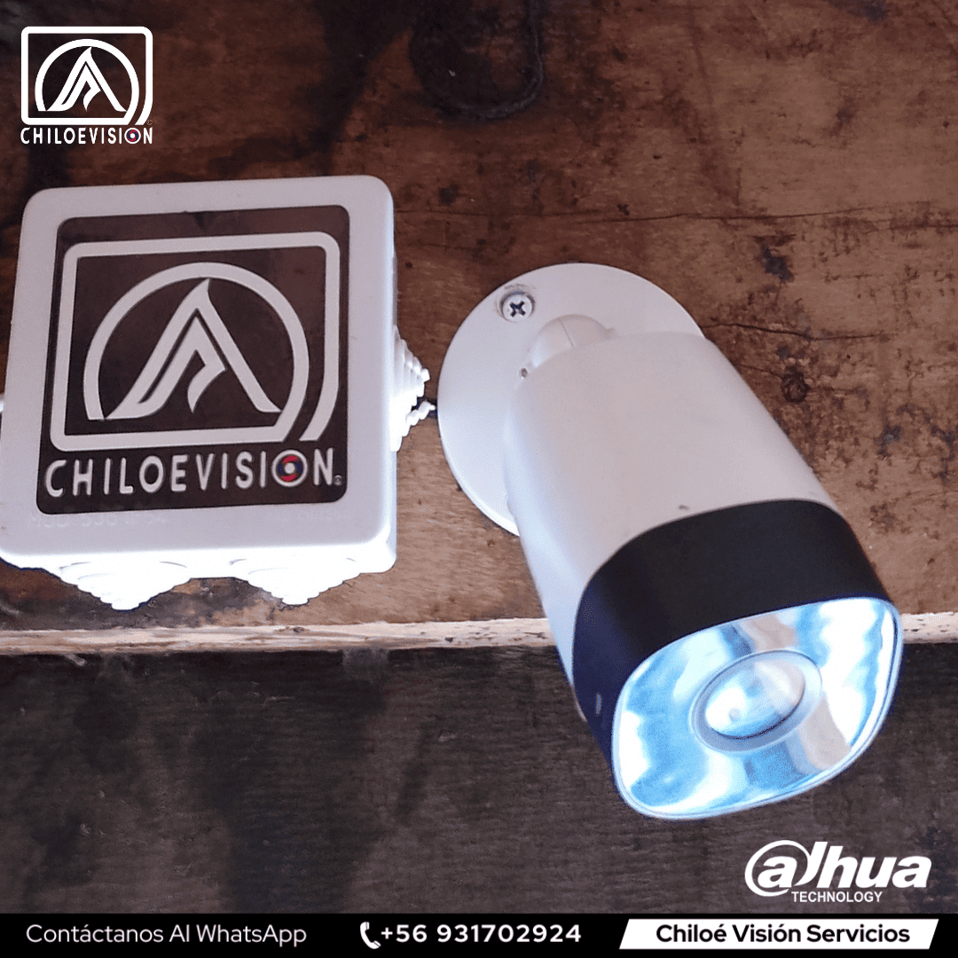 Instalación de Cámaras en Quellon – Chiloe Vision SpA