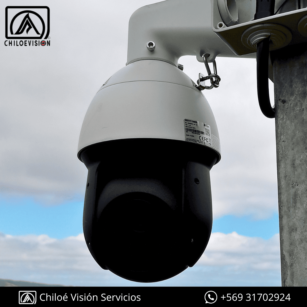 Cámaras Dahua: PTZ, Bullet, Domo y WiFi – Instalación en Castro, Chiloé