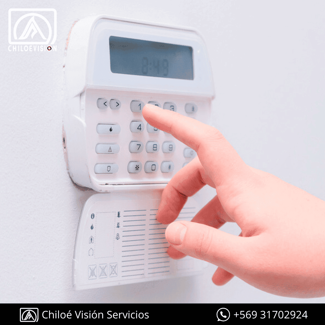 Instalacion de Alarma en Achao