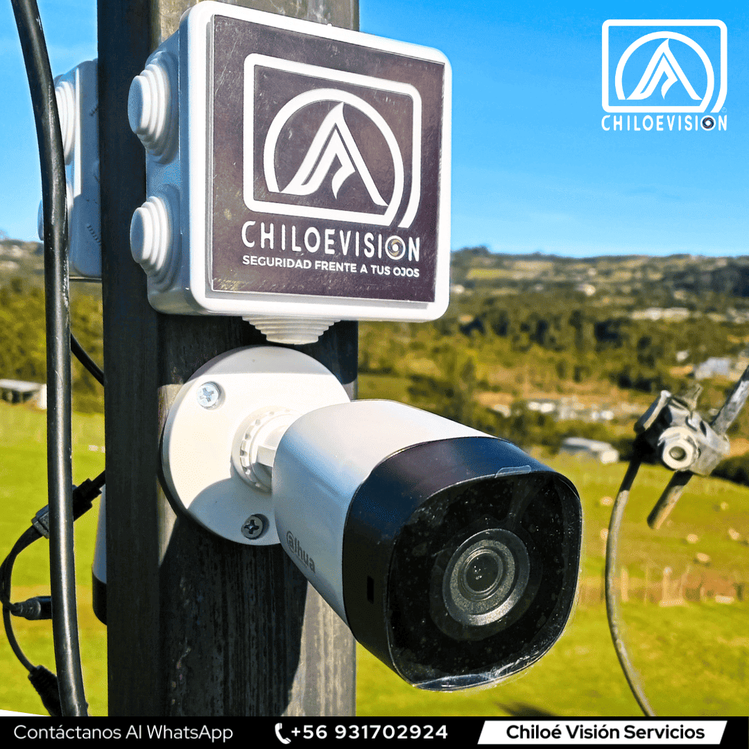 Venta e Instalación de Cámaras de Seguridad Dahua en Quellón