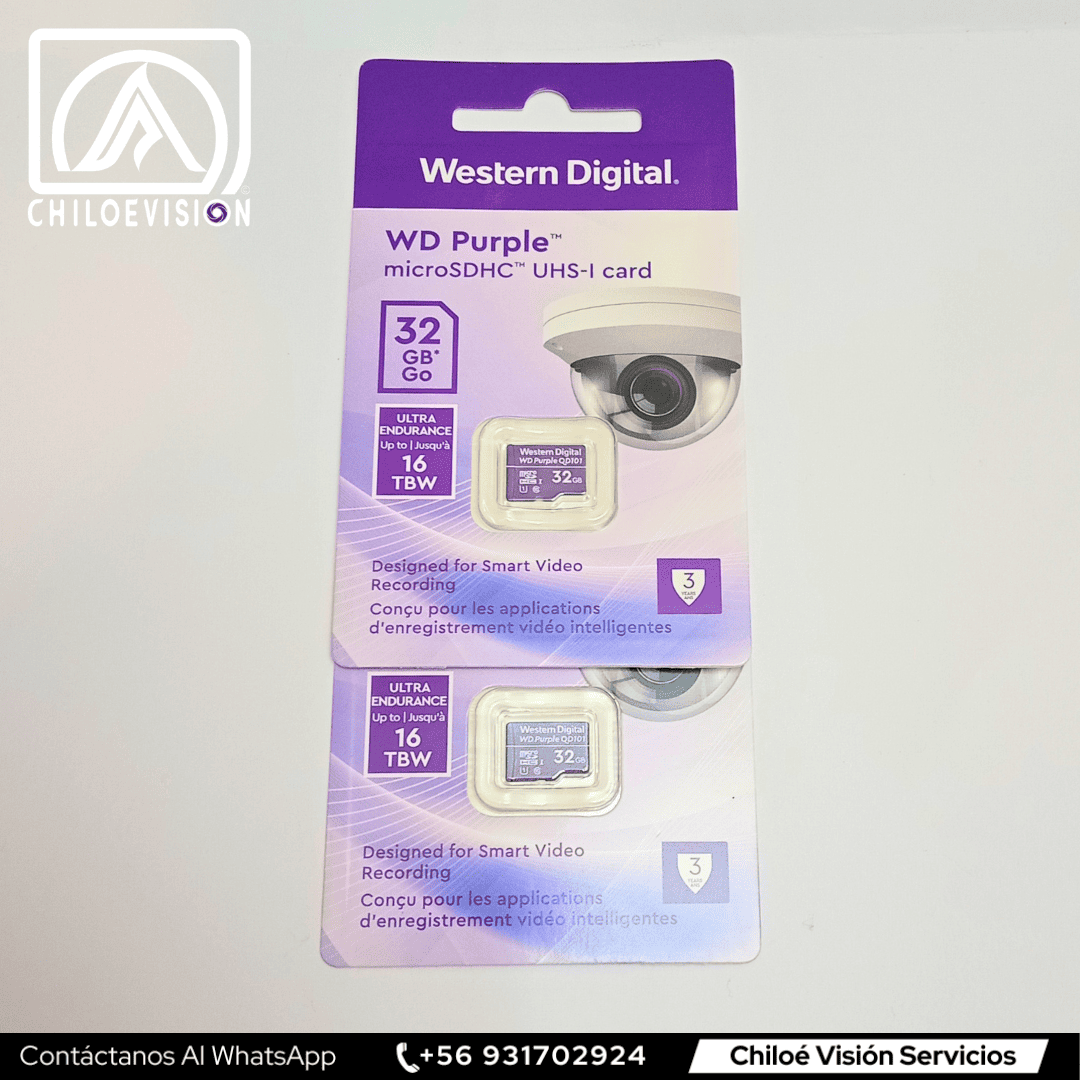Tarjetas de Memoria SD para Cámaras de Seguridad, Video Porteros, Cámaras IP – Compatibles con Dahua, Hikvision, IMOU, EZVIZ y más