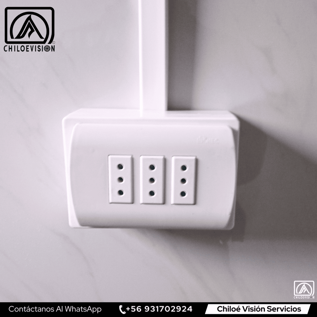 Instalación de enchufes - electricista en Castro, Chiloé