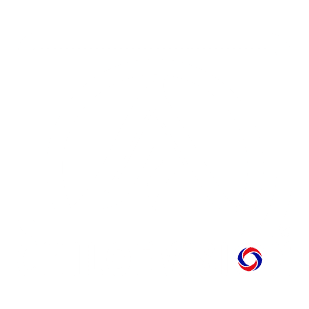Chiloe Vision - Seguridad frente a tus ojos. Chiloe Vision SpA (Logo color blanco)