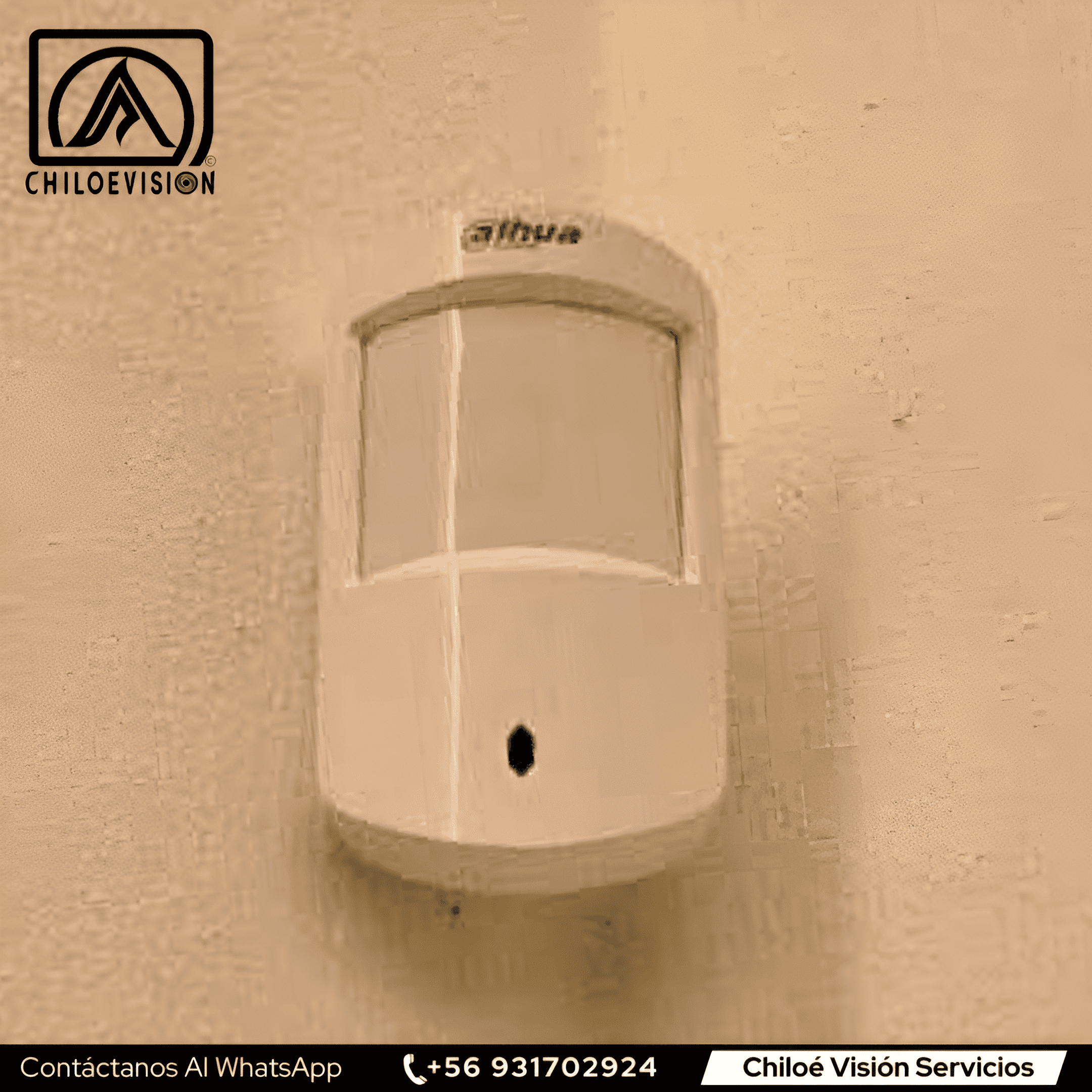 Sensor de Movimiento PIR Inalámbrico y Cableado en Quinchao, Chiloé / Dahua