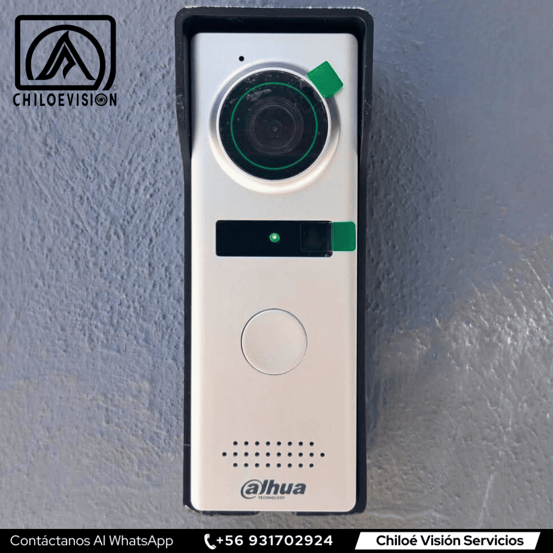 Instalación de Video Portero Dahua y Alarma en Chiloé