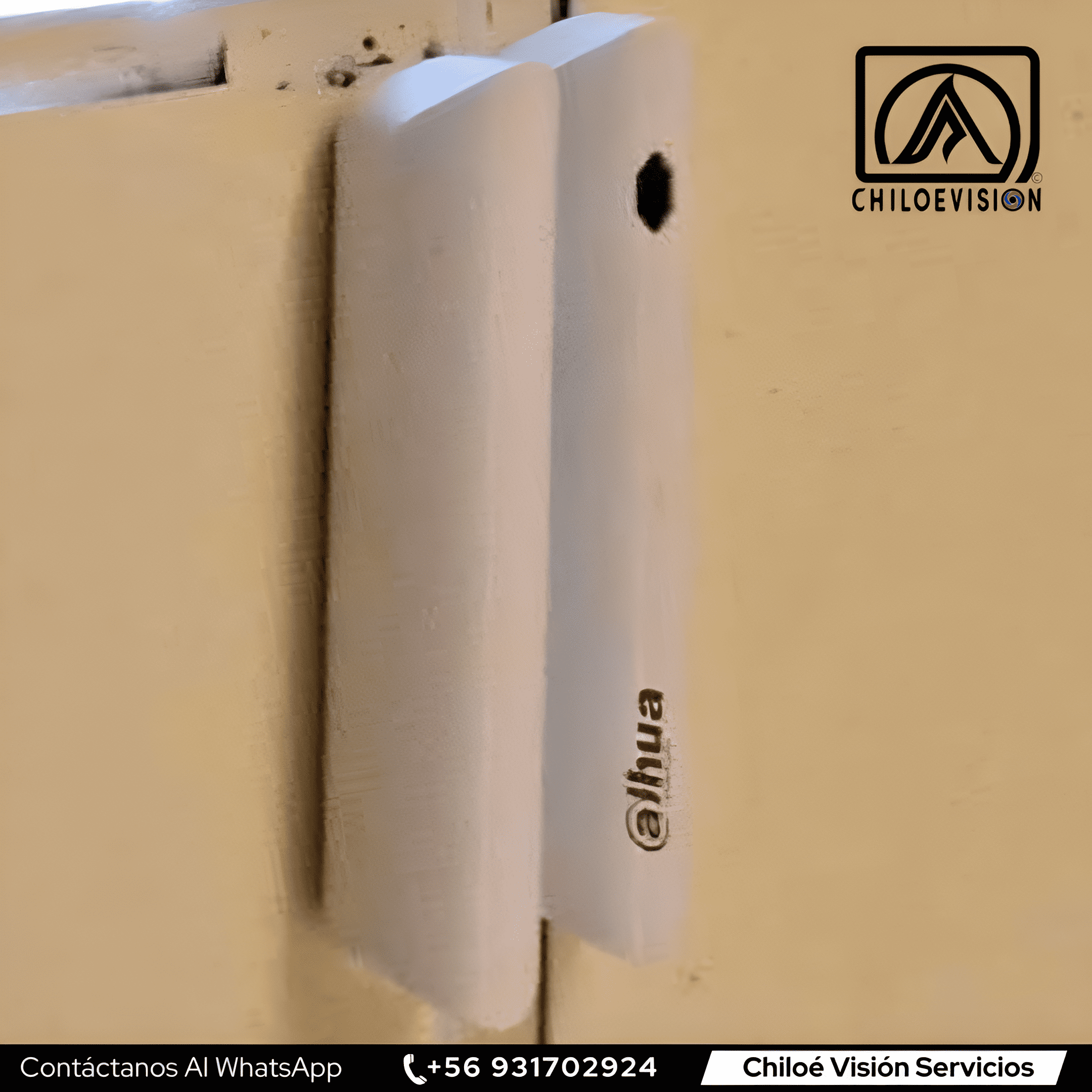 Sensor Magnético para Puertas y Ventanas Inalámbrico y Cableado en Quinchao, Chiloé / Dahua
