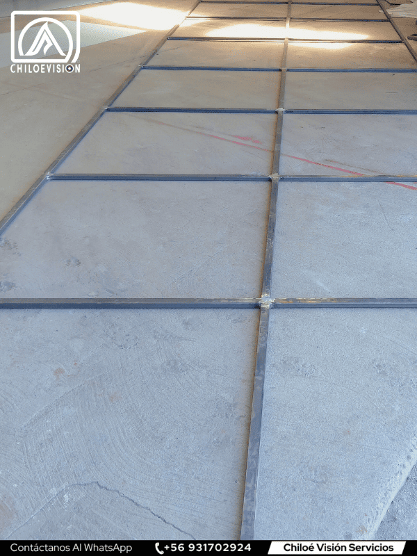 Fabricación de gigantografías en Chiloé / Estructuras metálicas soldadas, firmes y resistentes