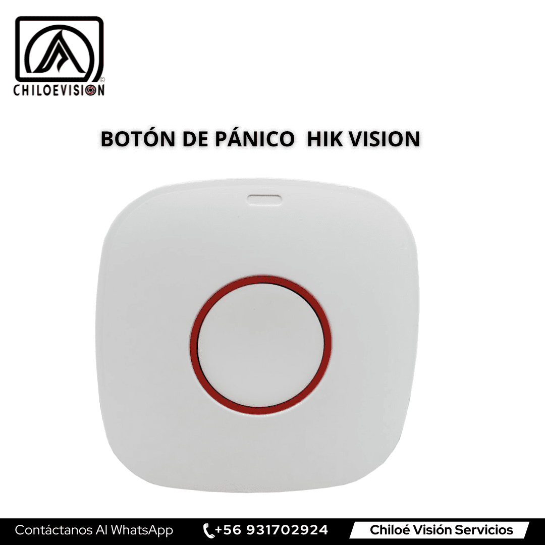 BOTÓN DE PÁNICO INALÁMBRICO HIKVISION EN CHILOE