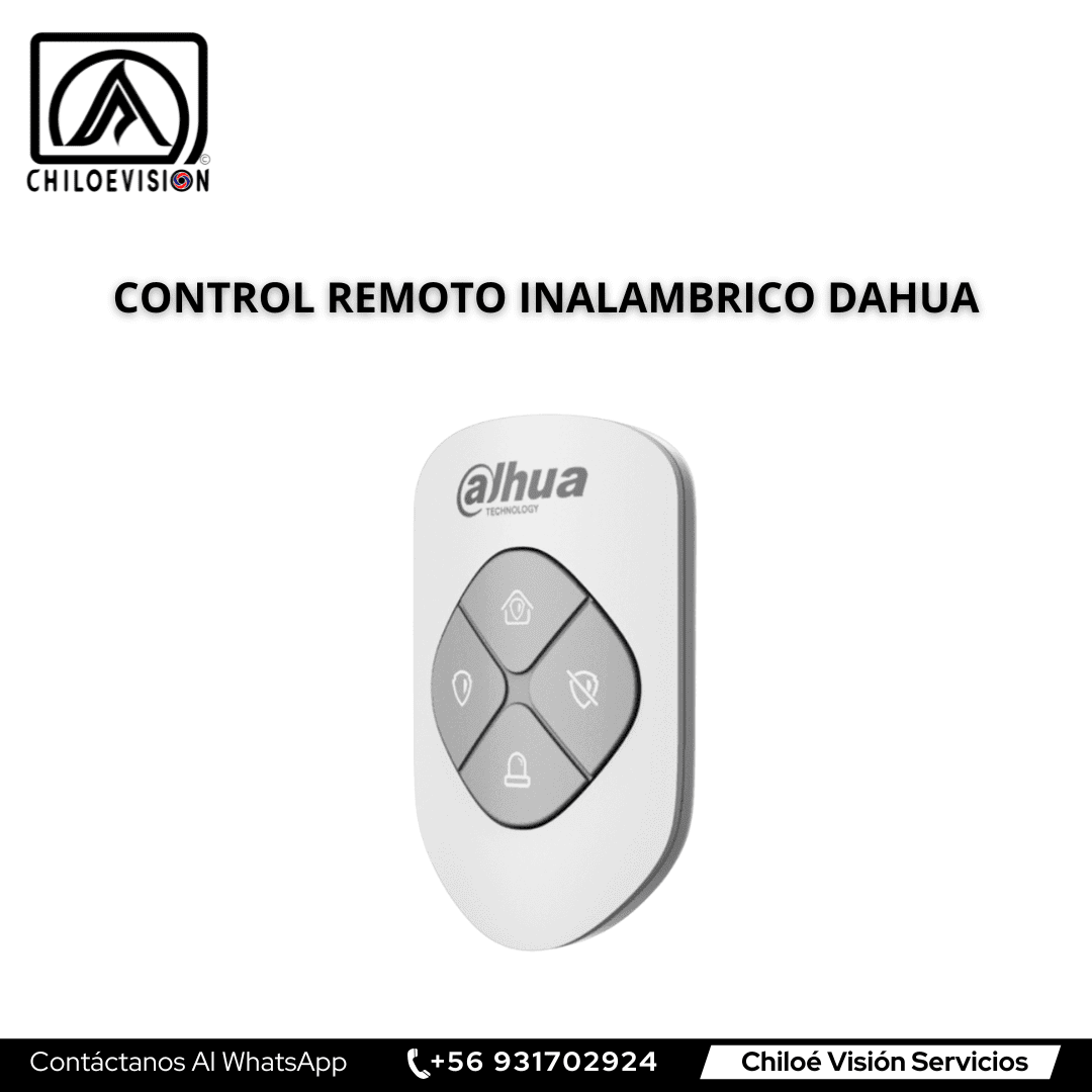 Control Remoto Inalámbrico Dahua - Instalación y Configuración en Chiloé