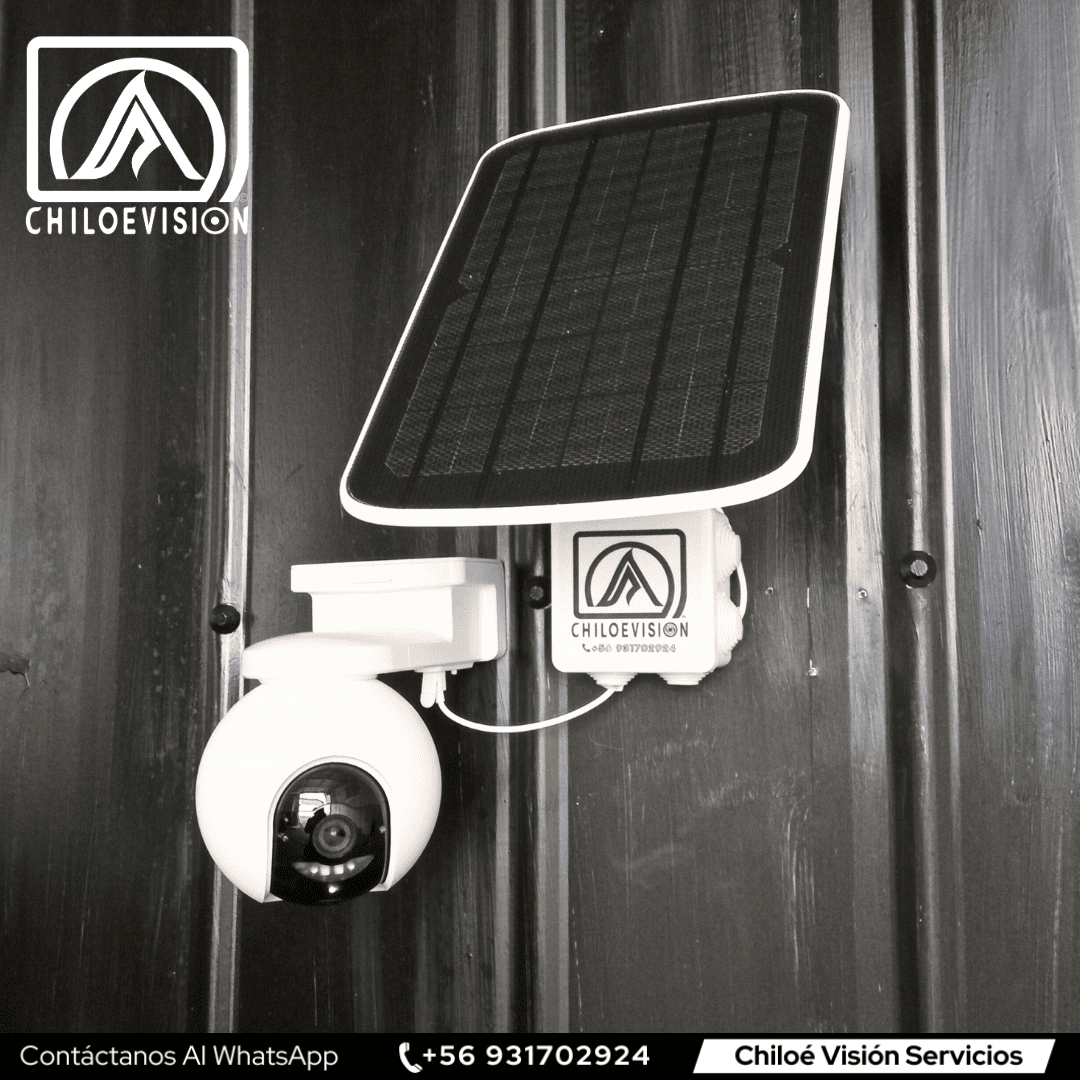 Cámara Solar 4G en Chiloé