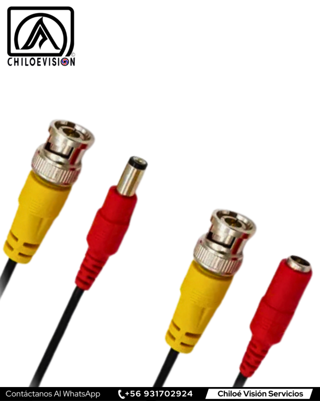 Cable para Cámaras de Seguridad en Chiloé