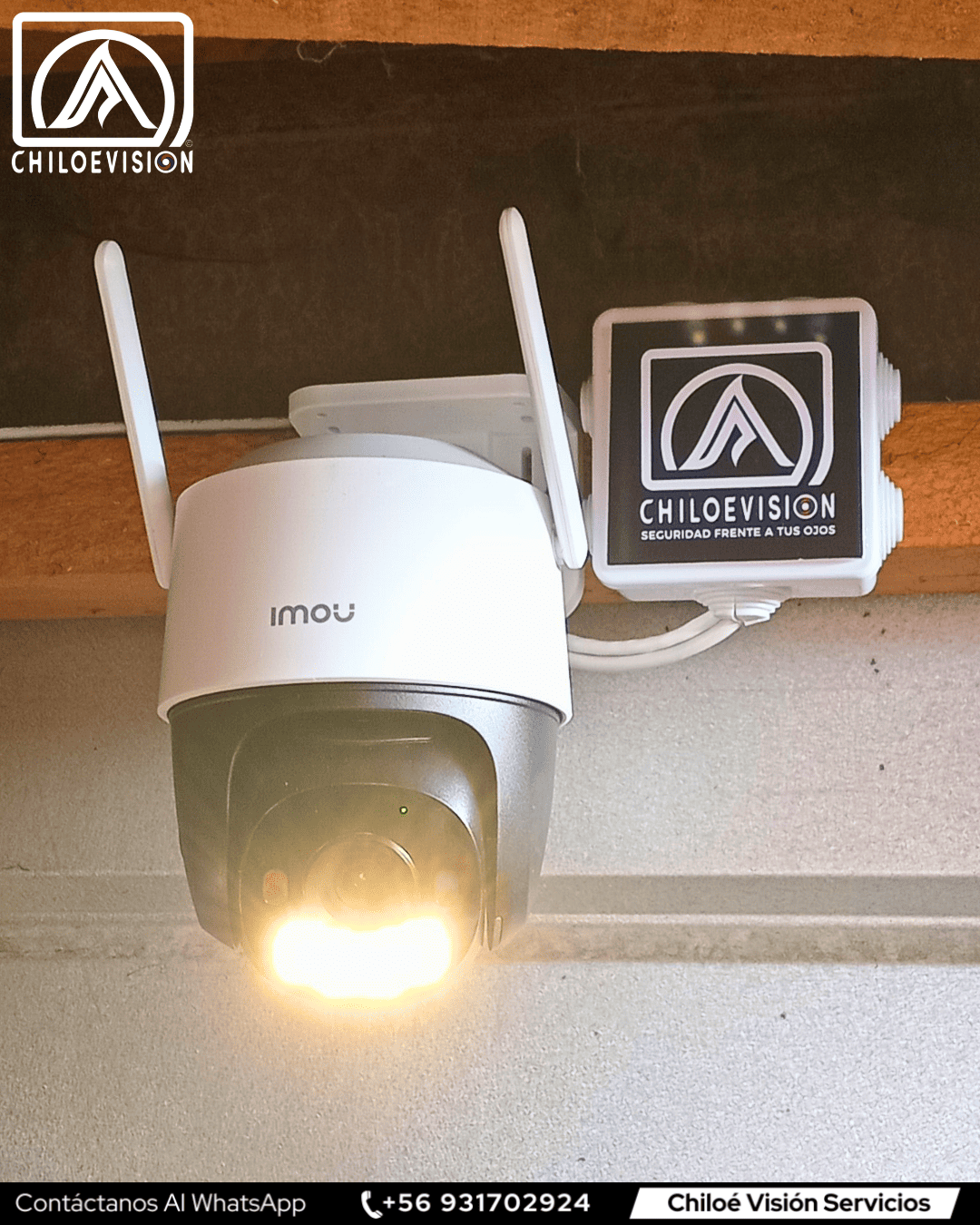 Cámaras con Luz y Sirena en Chiloé