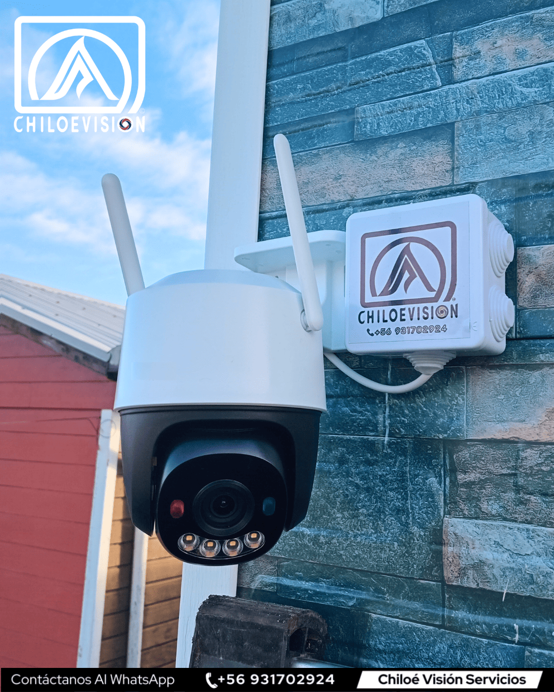 Cámara en Curaco de Velez, Instalación Profesional de Sistemas de Seguridad en Chiloe