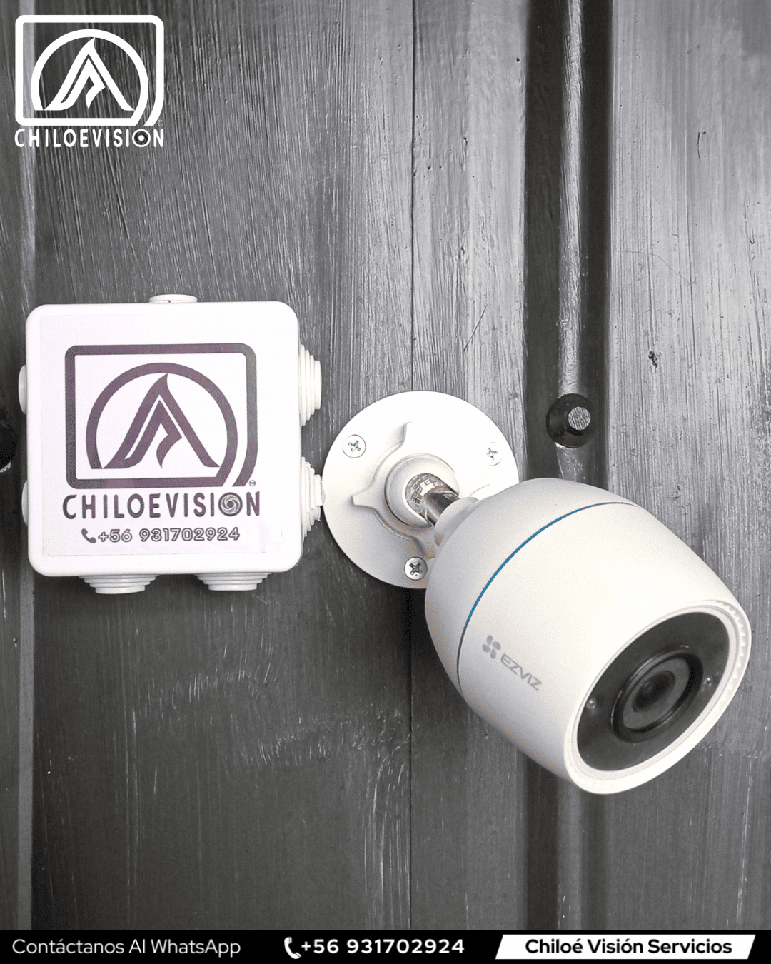 Instalación de Cámaras de Seguridad WiFi Ezviz en Chiloé