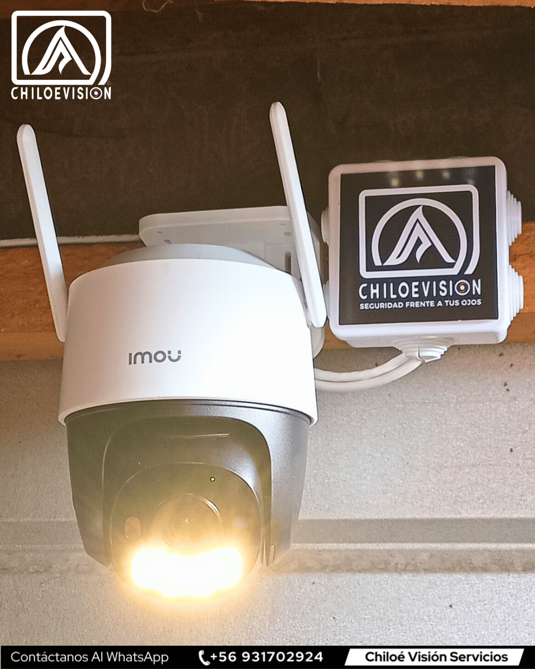 Cámaras WiFi Lente de 360° en Chiloé