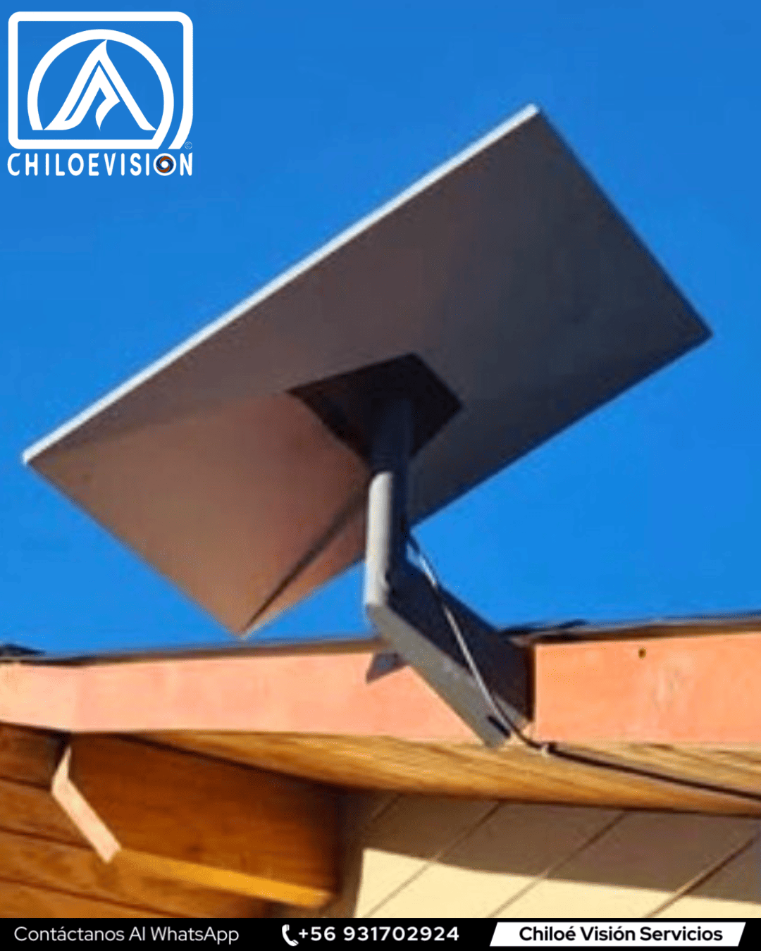 Antena Starlink en Ancud, Chiloé