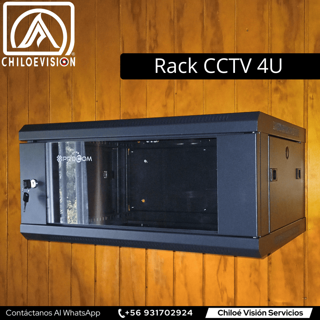 Rack y Gabinetes de CCTV en Chiloé