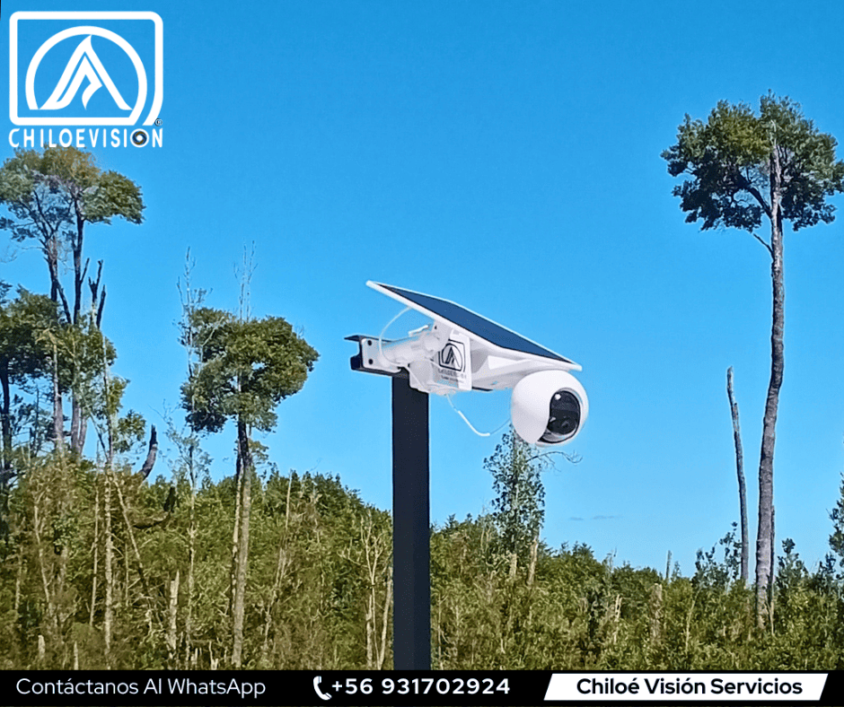 Cámara Solar Ezviz con Soporte Metalico