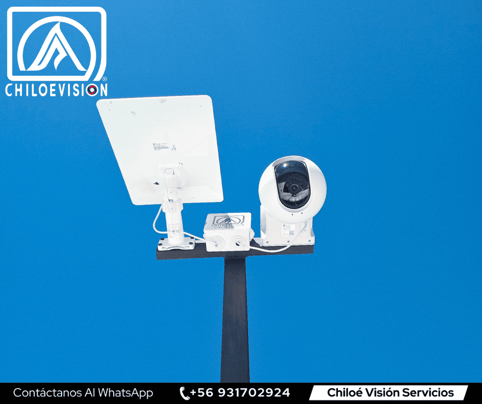 Camara con Panel Solar en Chiloe