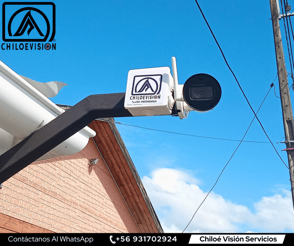 Instalacion de Camara de seguridad en Chonchi