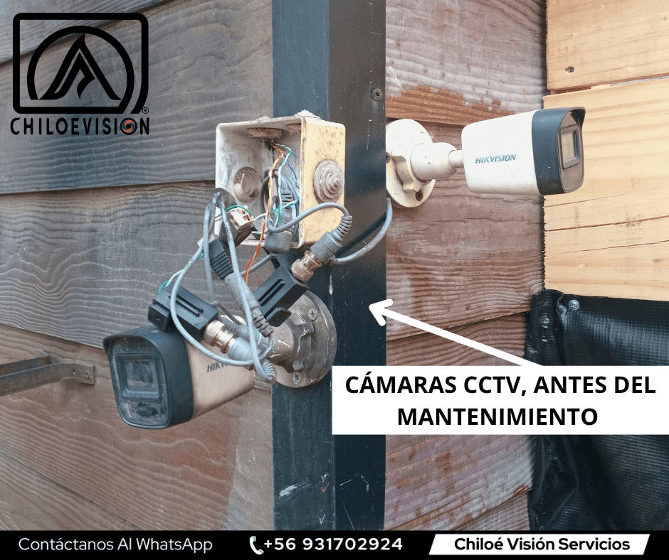 Mantenimiento de CCTV en Chiloe