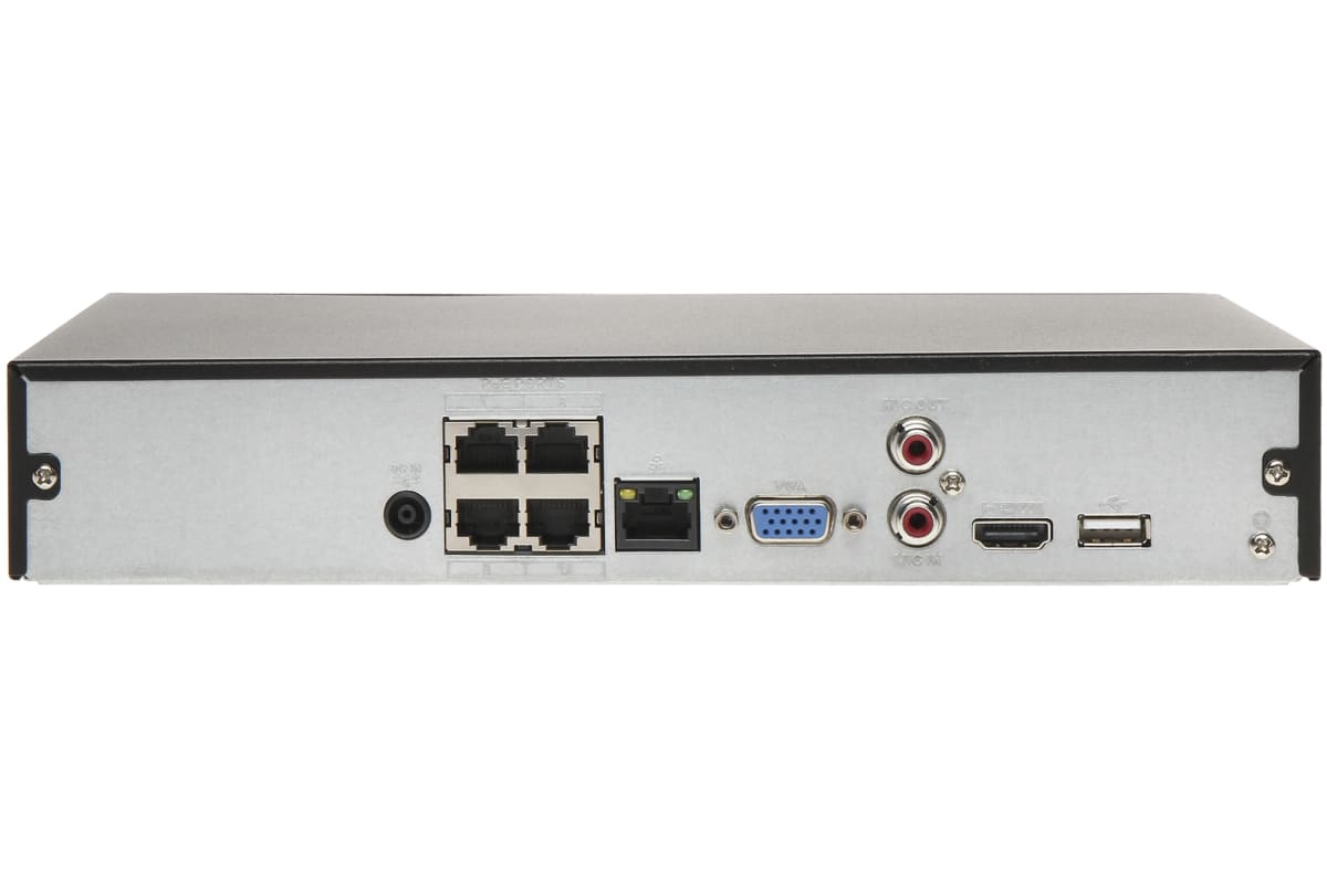 NVR 4 Canales con 4 Puertos PoE Dahua DHI-NVR2104HS-P-I2