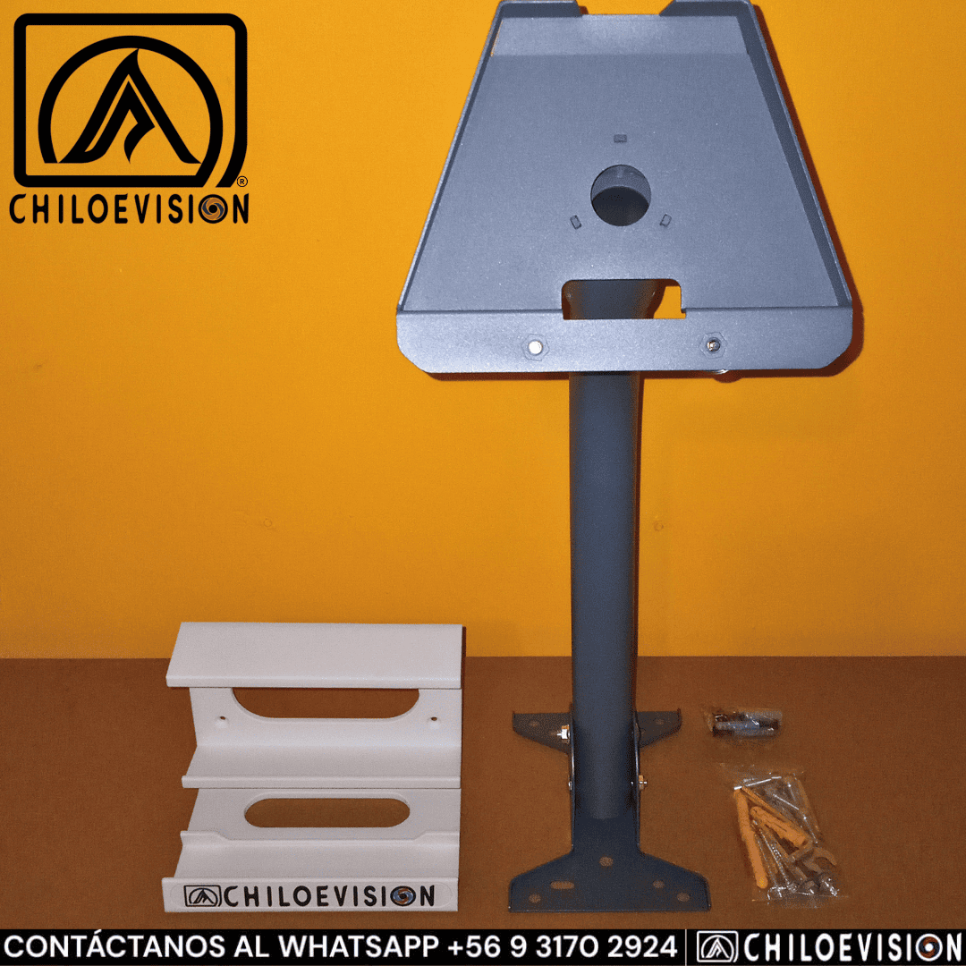 Kit Soportes Starlink en Chiloé