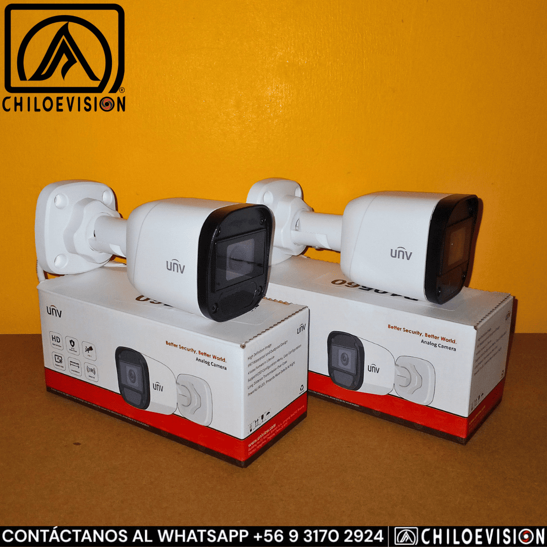 Cámaras Análoga CCTV UNV 2MP 