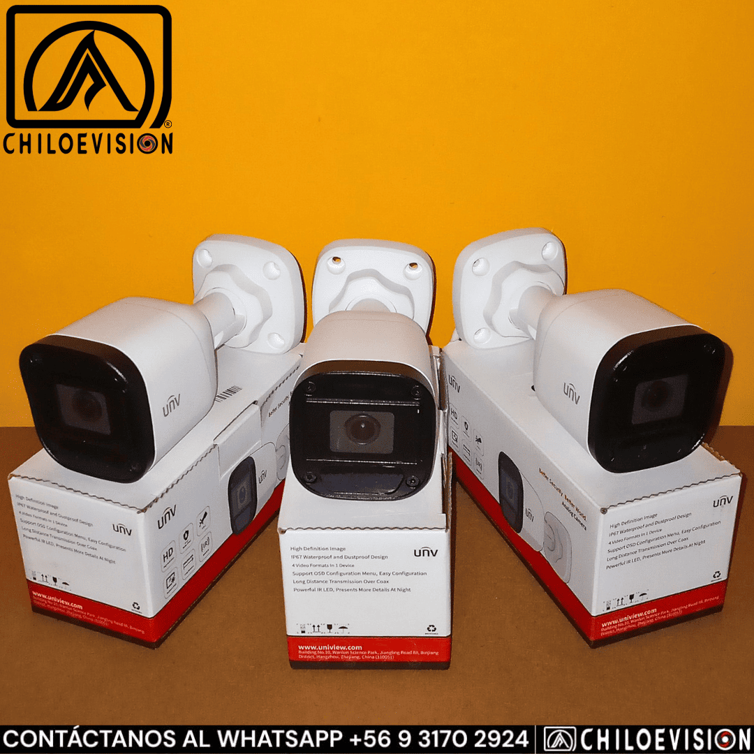 Cámaras UNV 2MP CCTV 