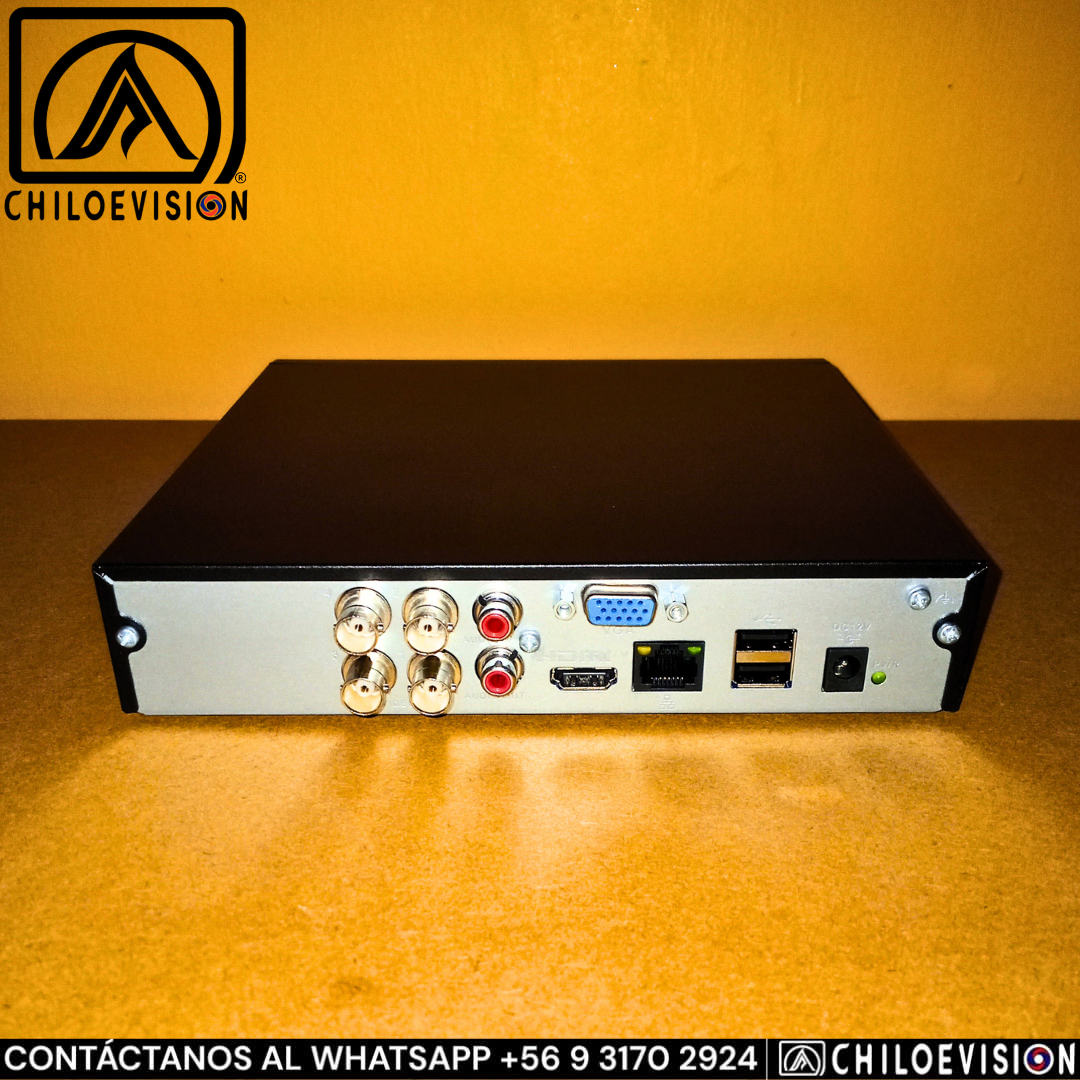 Grabador CCTV XVR Dahua de 4 Ch