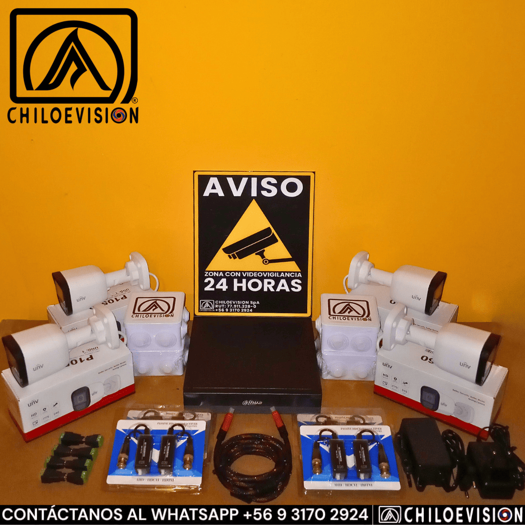 Kit de CCTV en Chiloé, Chile