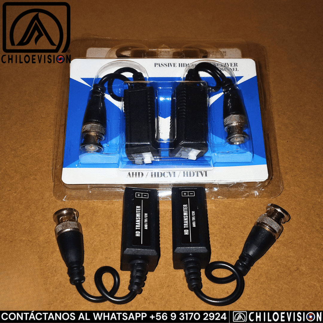 Video Balun Cámaras CCTV 
